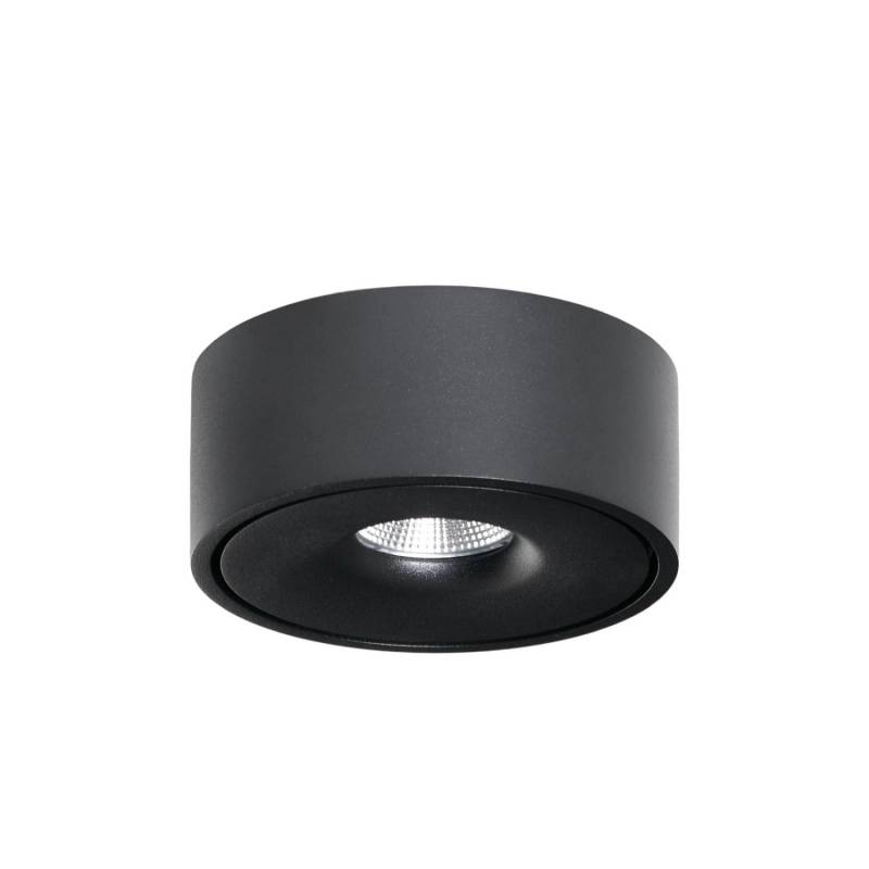 Arcchio LED Deckenleuchte Rotari 10001652 Modern in Schwarz aus Aluminium 1-flammig Wohnzimmerleuchte von Arcchio