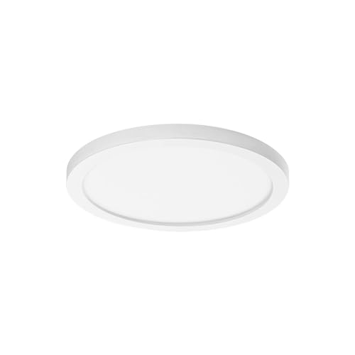 Arcchio LED Deckenleuchte 'Solvie' dimmbar (Modern) in Weiß u.a. für Flur & Treppenhaus (1 flammig,) - Lampe, LED-Deckenlampe, Deckenlampe, Flurleuchte von Arcchio