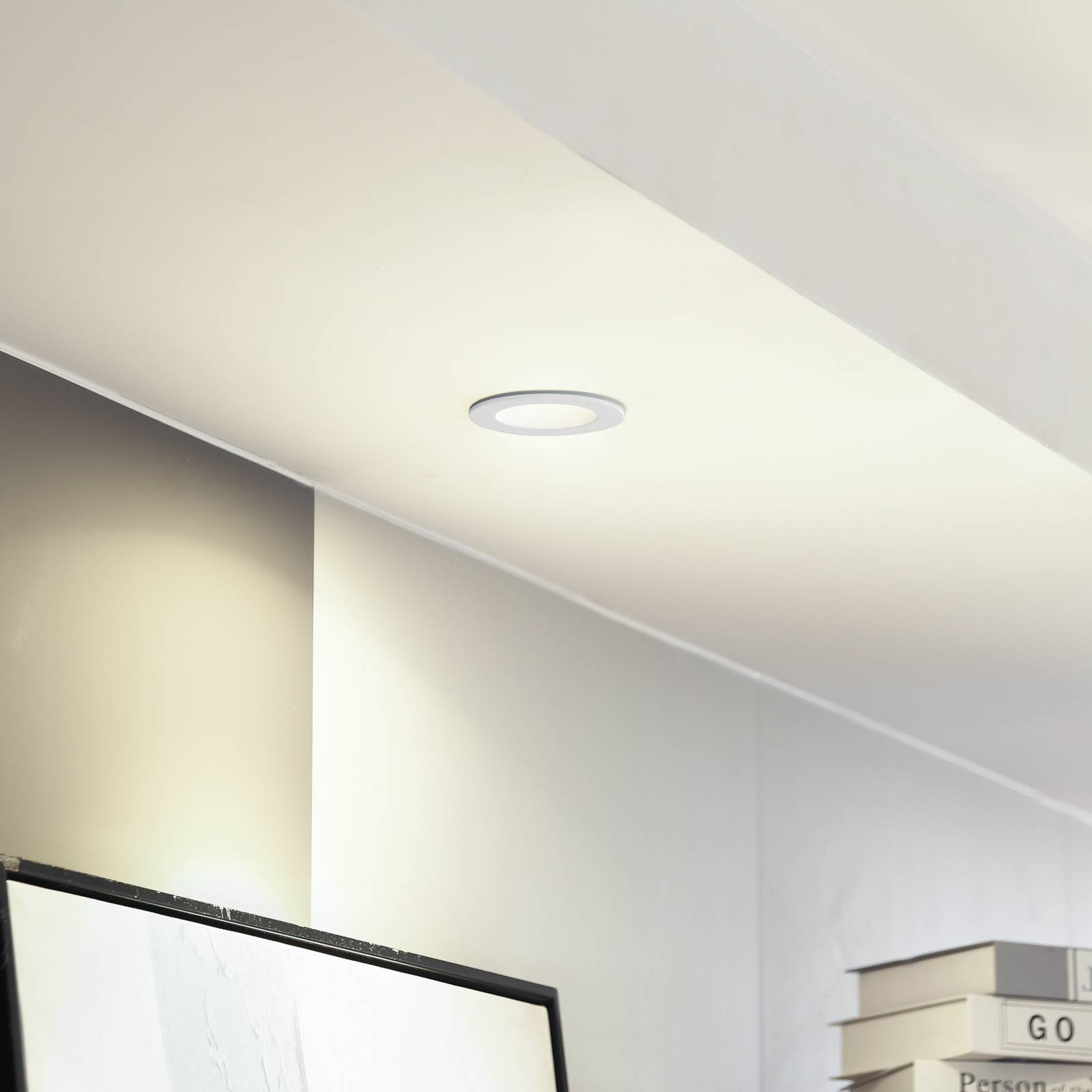 Arcchio LED-Downlight Aryx, weiß, 3.000K von Arcchio