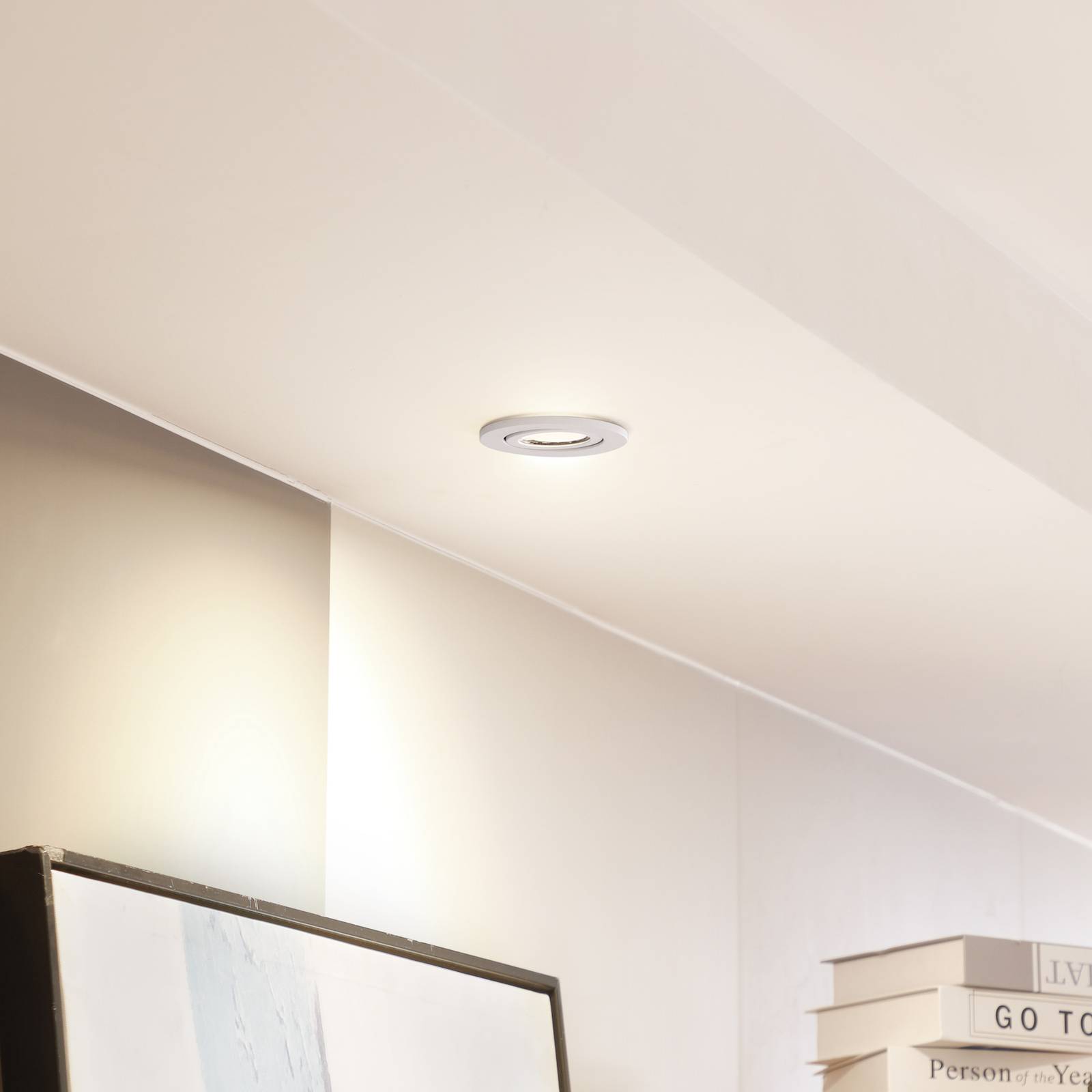 Arcchio LED-Downlight Eliar rund weiß CCT schwenkbar von Arcchio