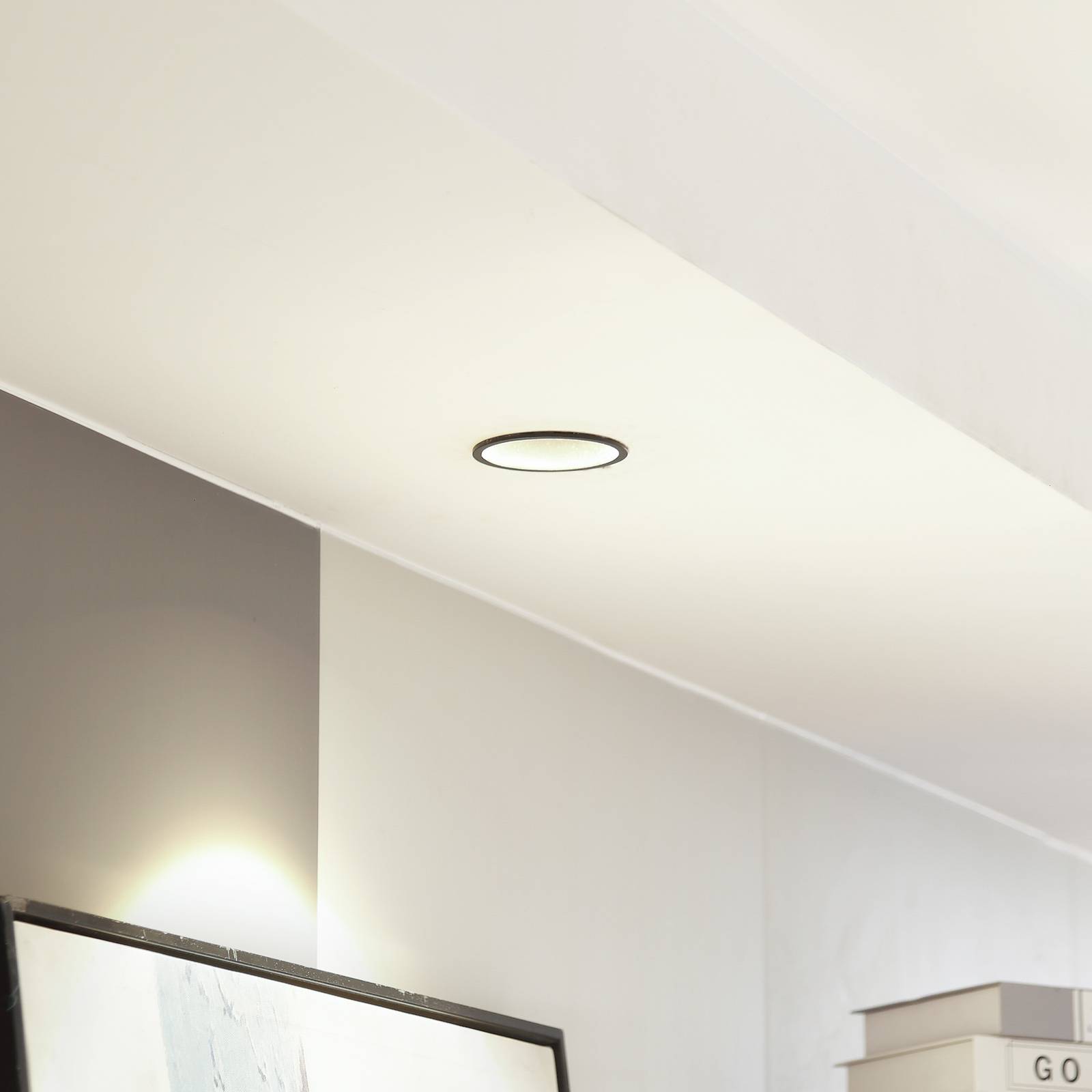 Arcchio LED-Downlight Niria, schwarz, 3.000K von Arcchio