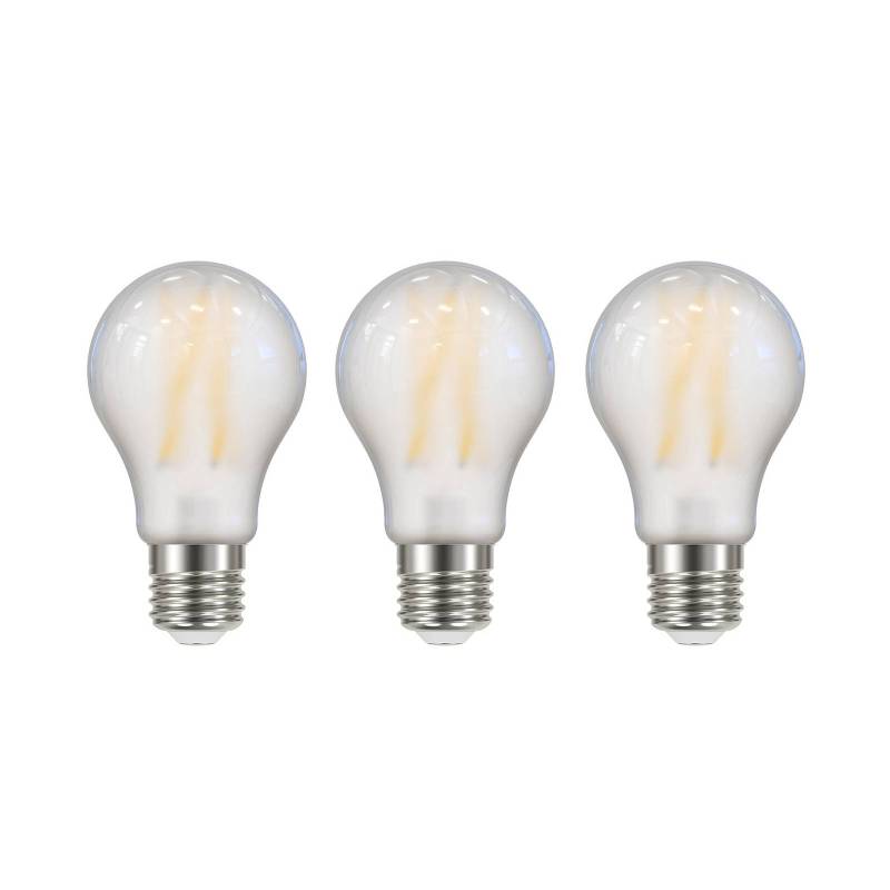 LED-Leuchtmittel Filament matt E27 A60 5W 3000K 1060lm 3er von Arcchio