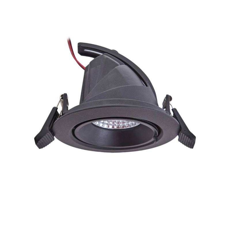 Arcchio LED Hochvolt Einbaustrahler Harcos 10017540 Modern in Schwarz aus Aluminium 1-flammig Wohnzimmerleuchte Arcchio LED Hochvolt Einbaustrahler Harcos 10017540 Modern in Schwarz aus Aluminium 1-flammig Wohnzimmerleuchte von Arcchio