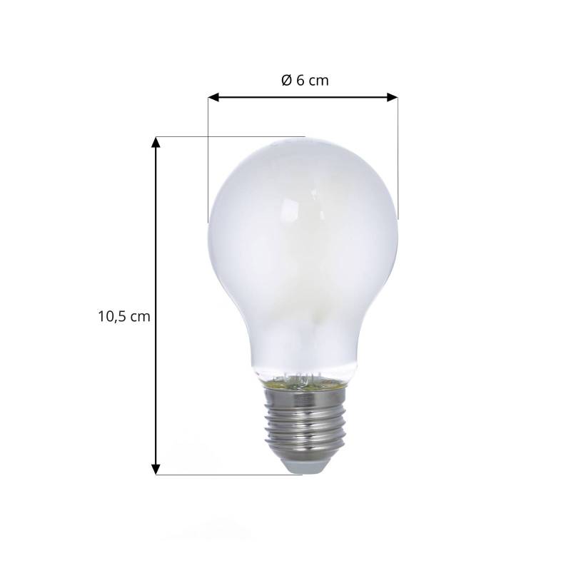 LED-Leuchtmittel Filament, matt, E27, 2,2W, 3000K, 470 lm von Arcchio