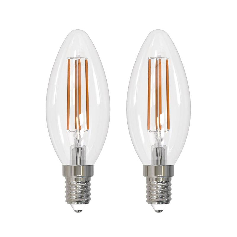 Arcchio LED-Leuchtmittel Filament E14 Kerze, 2er-Set, 4000 K von Arcchio