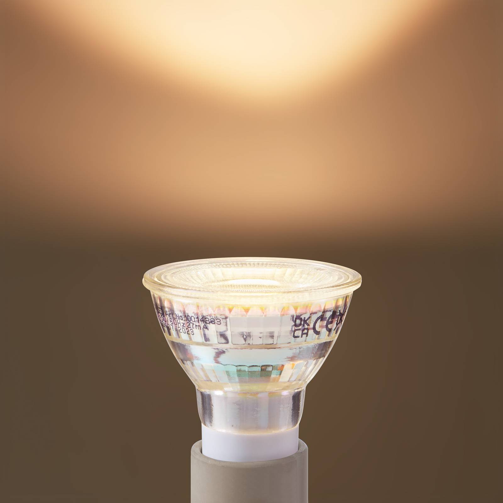 Arcchio LED-Leuchtmittel GU10 4,7W 2700K 850 Lumen Glas von Arcchio