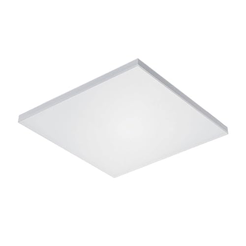Arcchio LED Panel 'Blaan' dimmbar mit Fernbedienung (Modern) in Weiß aus Metall u.a. für Wohnzimmer & Esszimmer, Bürolampe, Deckenlampe, Deckenleuchte, Lampe, Wohnzimmerlampe von Arcchio