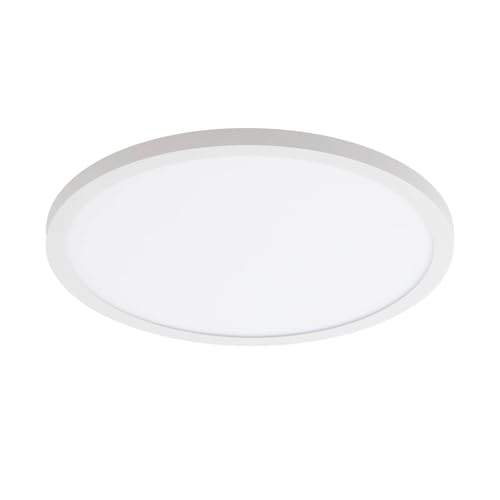 Arcchio LED Panel 'Brenda' dimmbar mit Fernbedienung (Modern) in Weiß aus Aluminium u.a. für Wohnzimmer & Esszimmer, Bürolampe, Deckenlampe, Deckenleuchte, Lampe, Wohnzimmerlampe von Arcchio