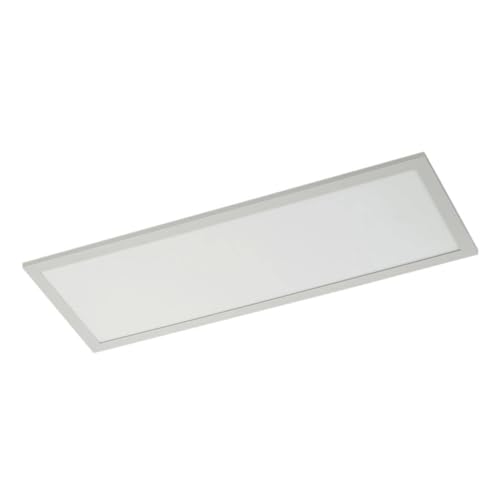 Arcchio LED Panel 'Enja' dimmbar in Weiß aus Aluminium u.a. für Arbeitszimmer & Büro (1 flammig,) - Bürolampe, Deckenlampe, Deckenleuchte, Lampe, Arbeitszimmerleuchte von Arcchio