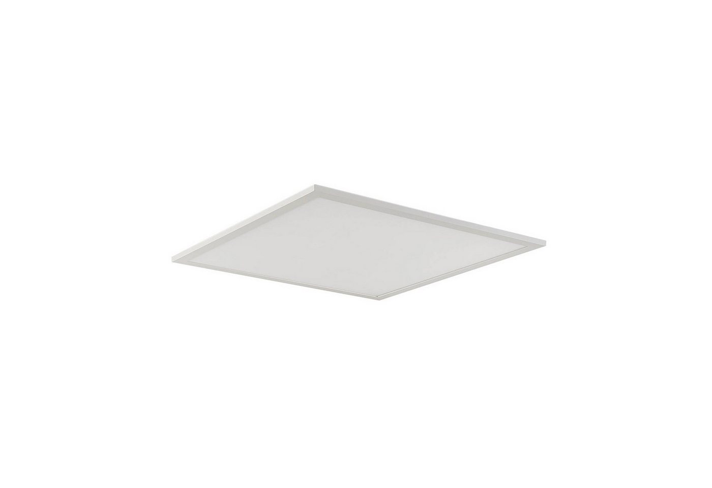 Arcchio LED Panel Lysander, dimmbar, LED-Leuchtmittel fest verbaut, Farbwechsel warmweiß / tageslicht, Metall, Aluminium, Kunststoff, weiß, (RAL 9016), 1 flammig, inkl. von Arcchio