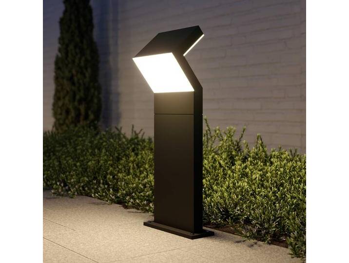 LED Sockelleuchte Havin Arcchio, schwarz, Aluminium, Modern, LED Außenleuchte von Arcchio