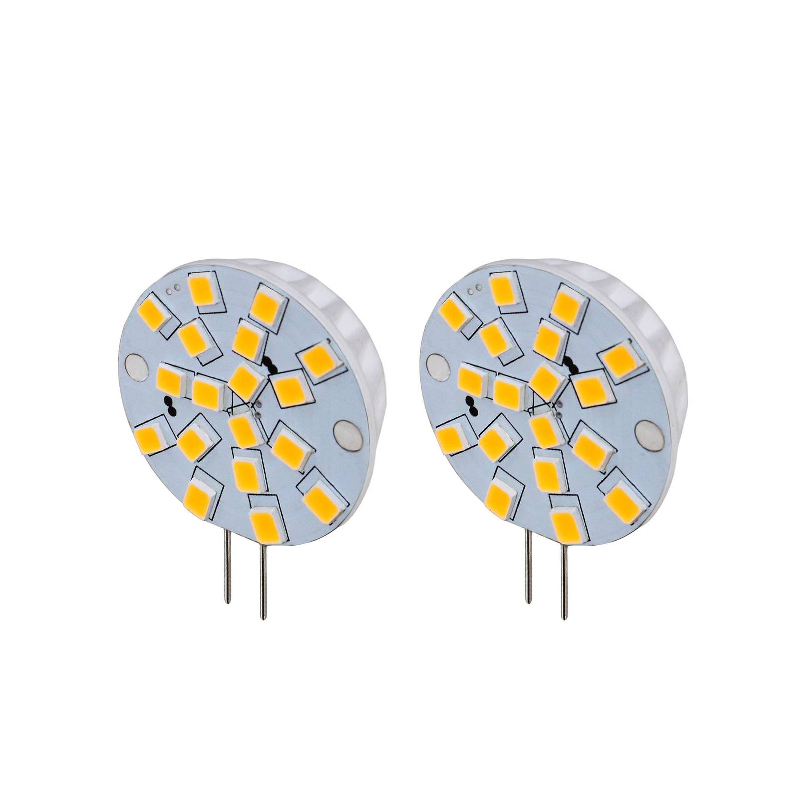 Arcchio LED-Stiftsockel G4 2,7W 830 rund 2er-Set Arcchio LED-Stiftsockel G4 2,7W 830 rund 2er-Set von Arcchio
