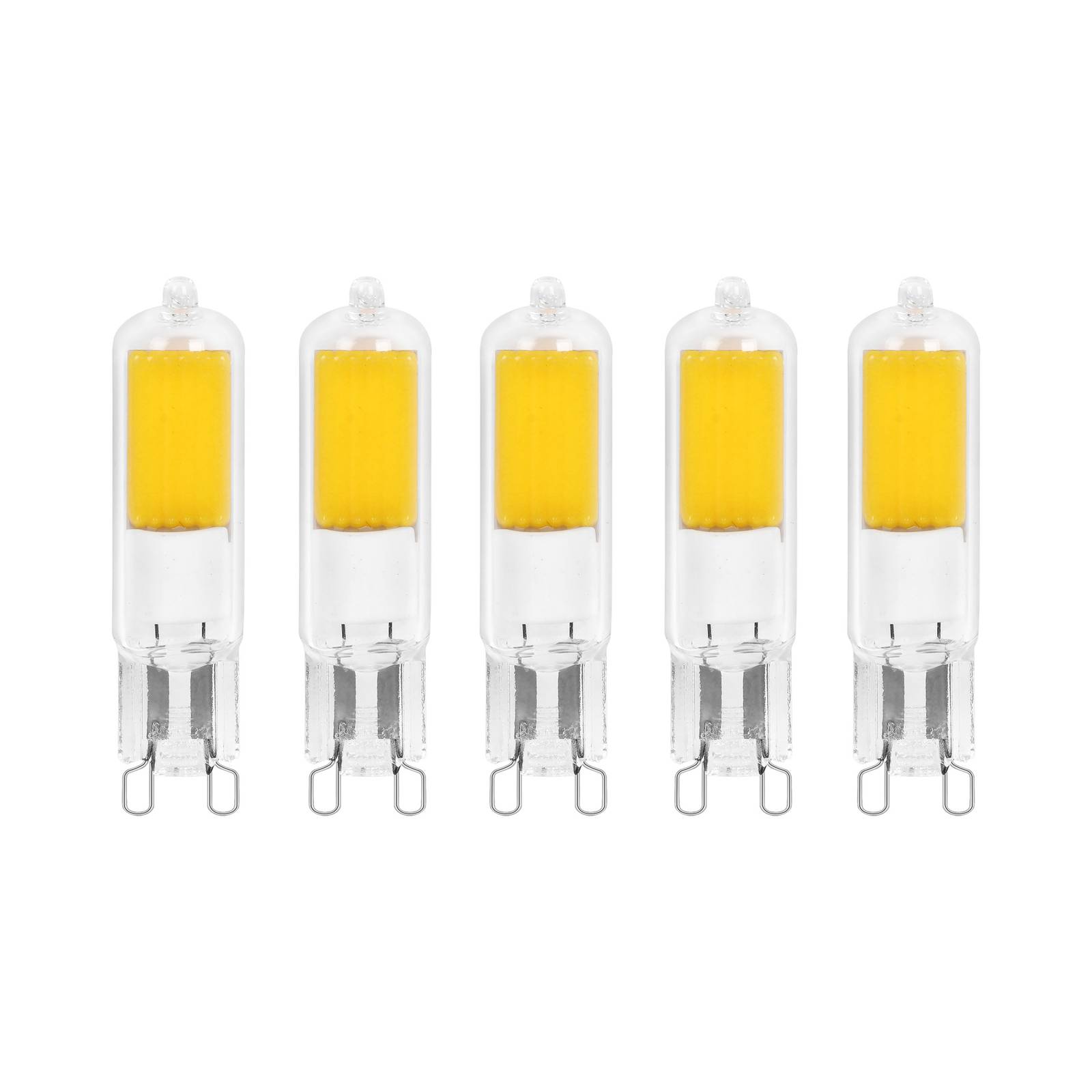 Arcchio LED-Stiftsockellampe, G9, 4W, 2700K, 5er-Set Arcchio LED-Stiftsockellampe, G9, 4W, 2700K, 5er-Set von Arcchio