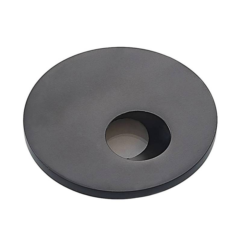 Arcchio LED Wandeinbaustrahler Vexi 9966172 Modern in Schwarz aus Aluminium 1-flammig Wohnzimmerleuchte von Arcchio