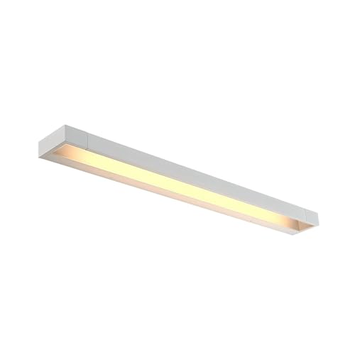 Arcchio LED Wandleuchte, Wandlampe Bad 'Jora' (spritzwassergeschützt) (Modern) in Weiß aus Aluminium u.a. für Badezimmer (1 flammig,) - Wandleuchten, Spiegelleuchte Badezimmer, Wandbeleuchtung von Arcchio