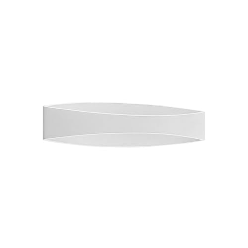 Arcchio LED Wandleuchte, Wandlampe Innen Jelle (Modern) in Weiß aus Aluminium (1 flammig) - Wandstrahler Wandbeleuchtung Schlafzimmer/Wohnzimmer Licht nach oben & unten Wohnzimmerleuchte von Arcchio