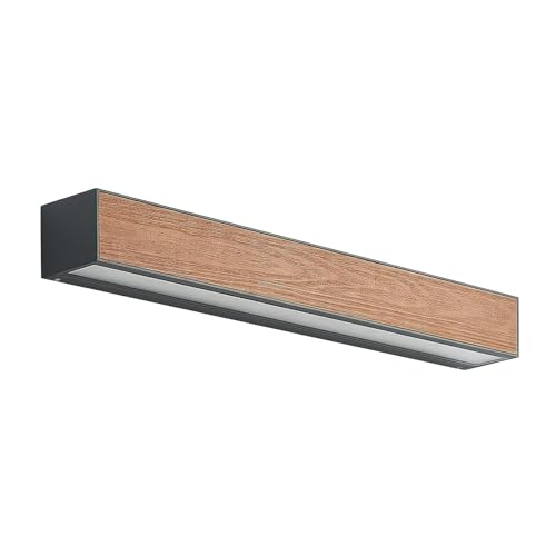 Arcchio LED Wandleuchte außen 'Lengo' (Modern) aus Aluminium (2 flammig,) - LED-Außenwandleuchten Wandlampe, Led Außenlampe, Outdoor Wandlampe für Außenwand/Hauswand, Haus, Terrasse & Balkon von Arcchio