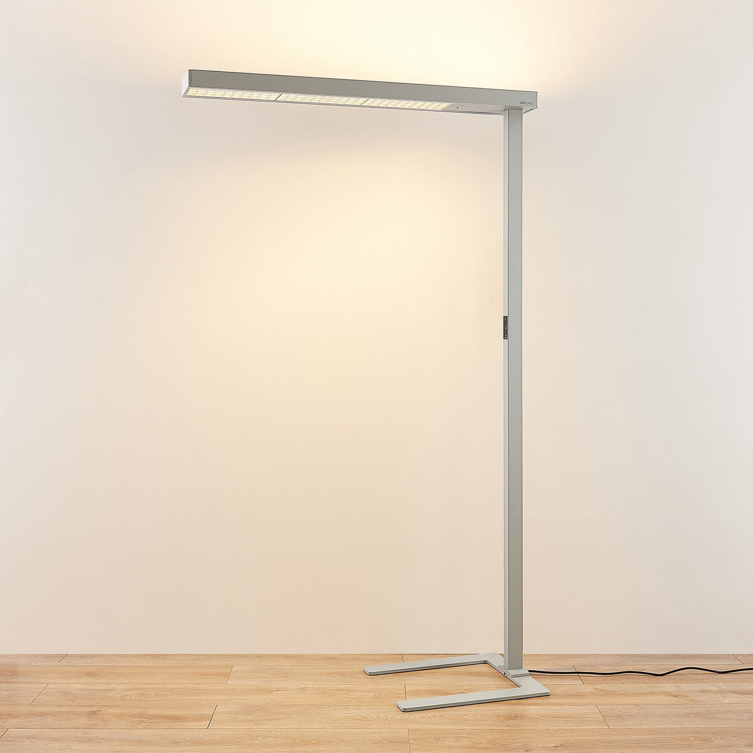 Arcchio Led Bürostehlampe Susi Silber Dimmer Sensor Cct Stehlampe Lampe Leuchte B-Ware von Arcchio