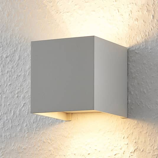 Arcchio Led Wandleuchte Zuzana Wandleuchte Lampe G9 Dimmbar Würfelförmig Weiß B-Ware von Arcchio