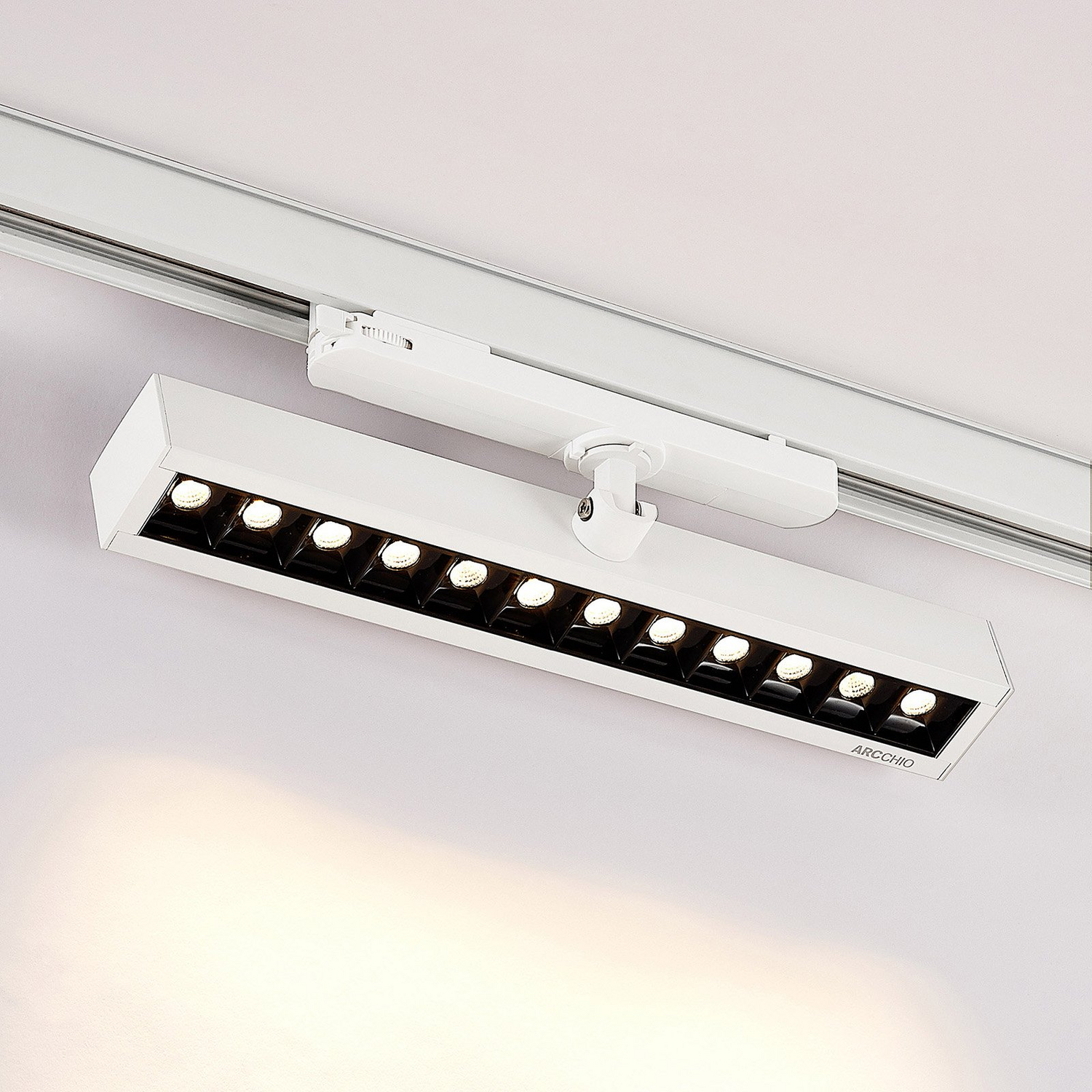 Arcchio Millay Led Schienenstrahler Spot 3 Phasen Weiß 3000 K Stromschiene B-Ware von Arcchio