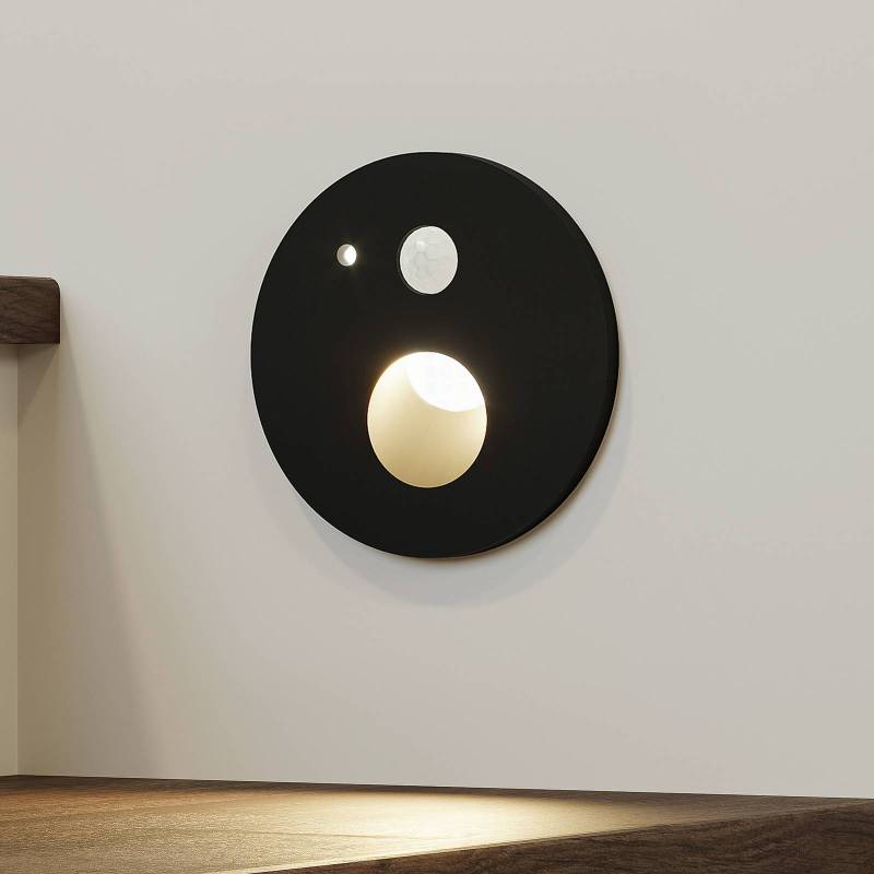 Arcchio Neru LED-Einbaulampe, Sensor, rund schwarz Arcchio Neru LED-Einbaulampe, Sensor, rund schwarz von Arcchio