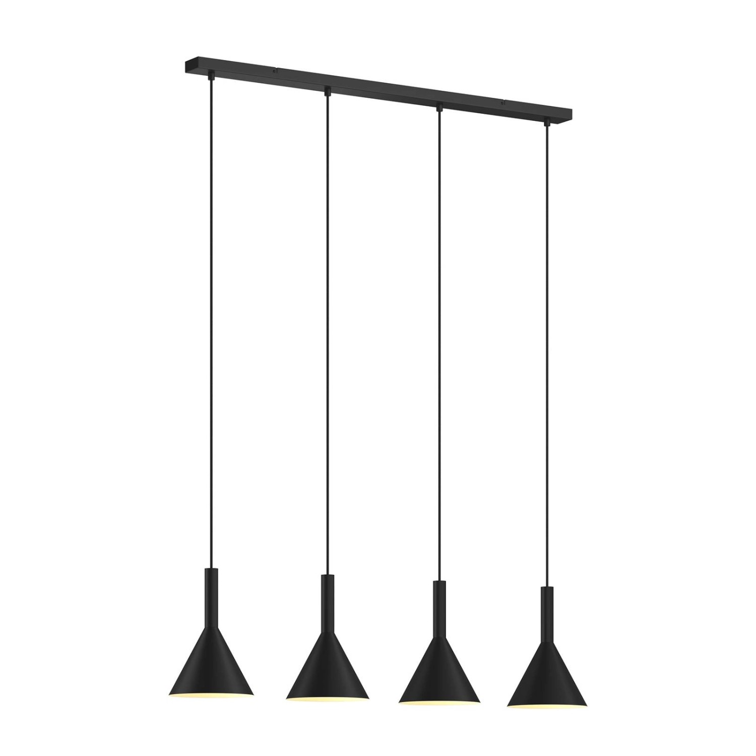 Arcchio Pendelleuchte Tadej 9626133 Modern in Schwarz aus Metall 4-flammig E27 Wohnzimmerleuchte Arcchio Pendelleuchte Tadej 9626133 Modern in Schwarz aus Metall 4-flammig E27 Wohnzimmerleuchte von Arcchio