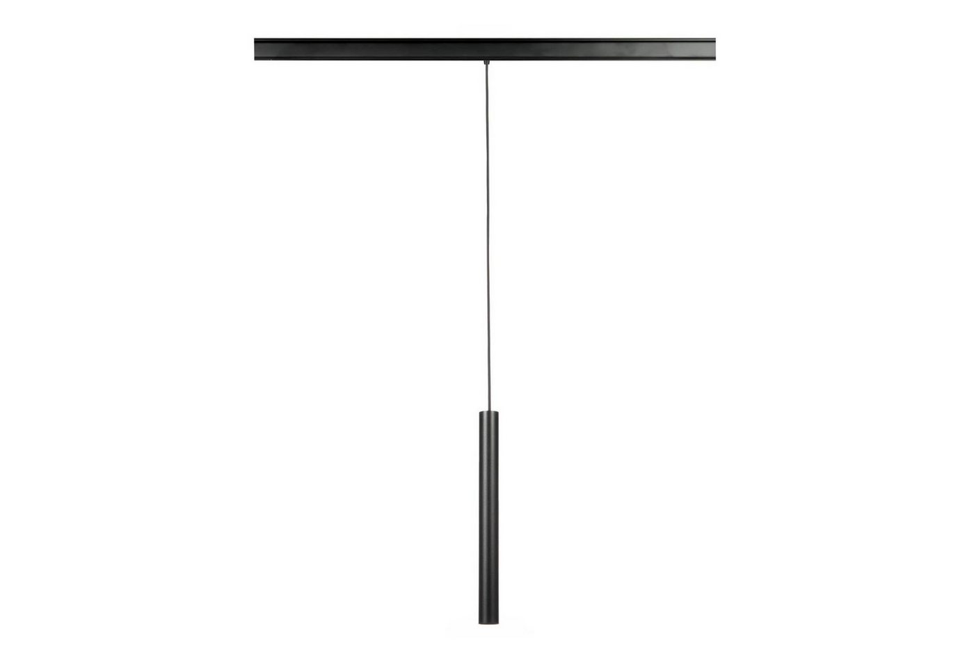 Arcchio Schienensystem-Leuchten Ejona, Modern, Aluminium, Polycarbonat, Schwarz, 1 flammig, E27 von Arcchio