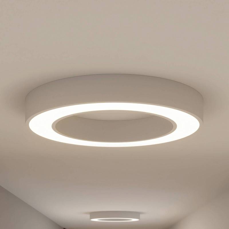 Arcchio Sharelyn LED-Deckenleuchte, Ø 60 cm, weiß, Ring, CCT von Arcchio