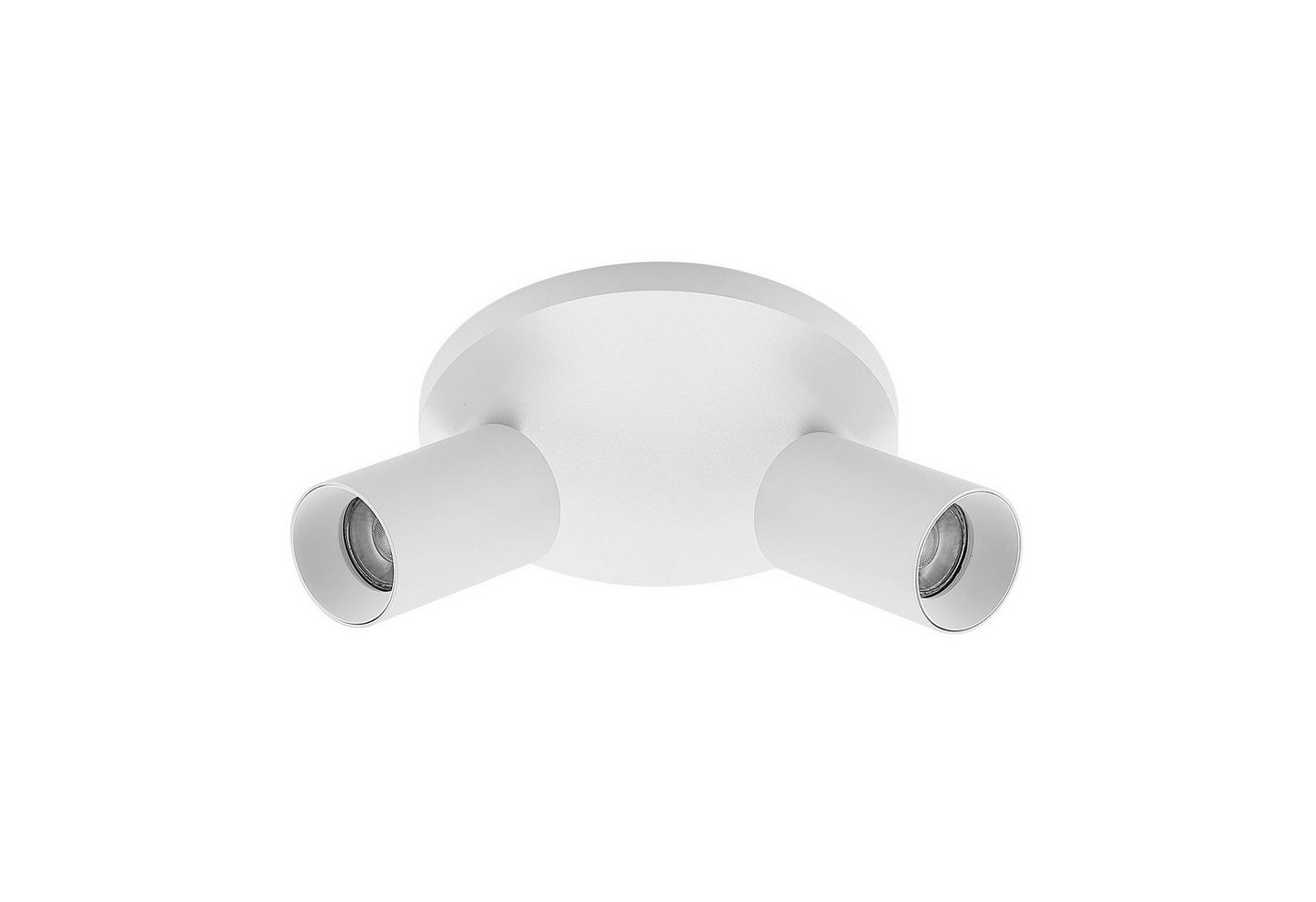 Arcchio Strahler Brinja, Modern, Aluminium, weiß, 2 flammig, GU10, Deckenlampe, Deckenleuchte von Arcchio