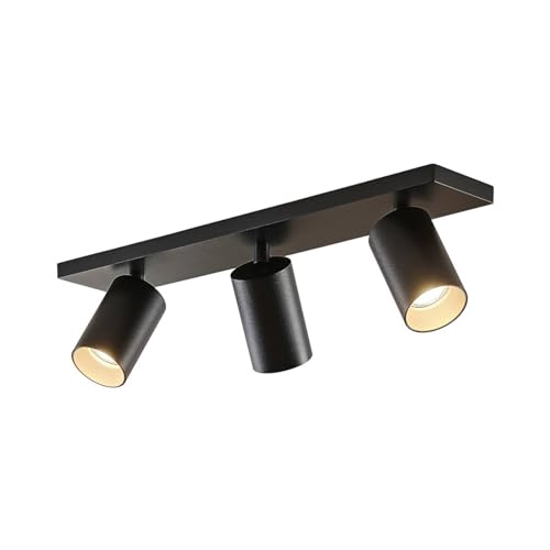 Arcchio Deckenlampe, Deckenstrahler 350° drehbar, 90° schwenkbar, Deckenspot 3x GU10, ohne Leuchtmittel, Deckenleuchte, Spotbalken, Strahler, Spot von Arcchio