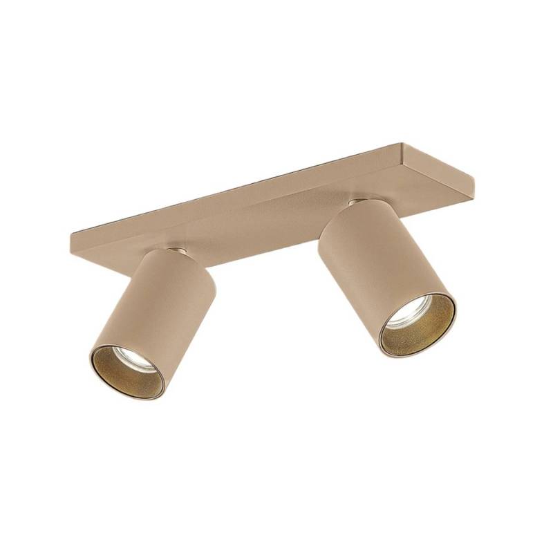 Arcchio Strahler Brinja 10012201 Dimmbar Modern in Braun aus Aluminium 2-flammig GU10 Flurleuchte von Arcchio