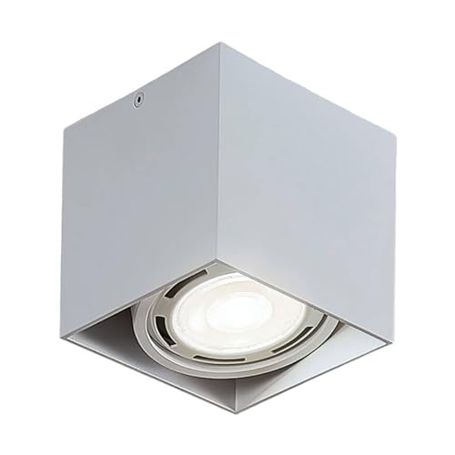 Arcchio Strahler 'Mabel' (Modern) in Weiß aus Aluminium u.a. für Küche (1 flammig, GU10) - Deckenlampe, Deckenleuchte, Lampe, Spot, Küchenleuchte von Arcchio