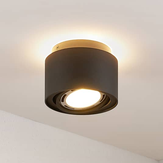 Arcchio Talima Led Deckenlampe Lampe Leuchte Licht Deckenlampe 11 W Rund Schwarz  B-Ware von Arcchio