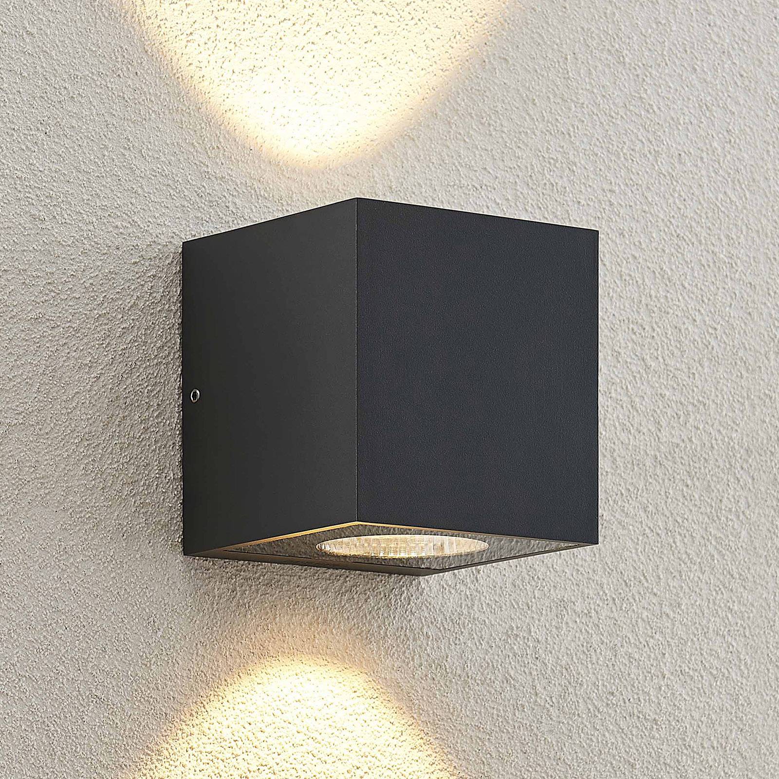Arcchio Tassnim LED-Außenwandlampe grafit 2-flg. von Arcchio