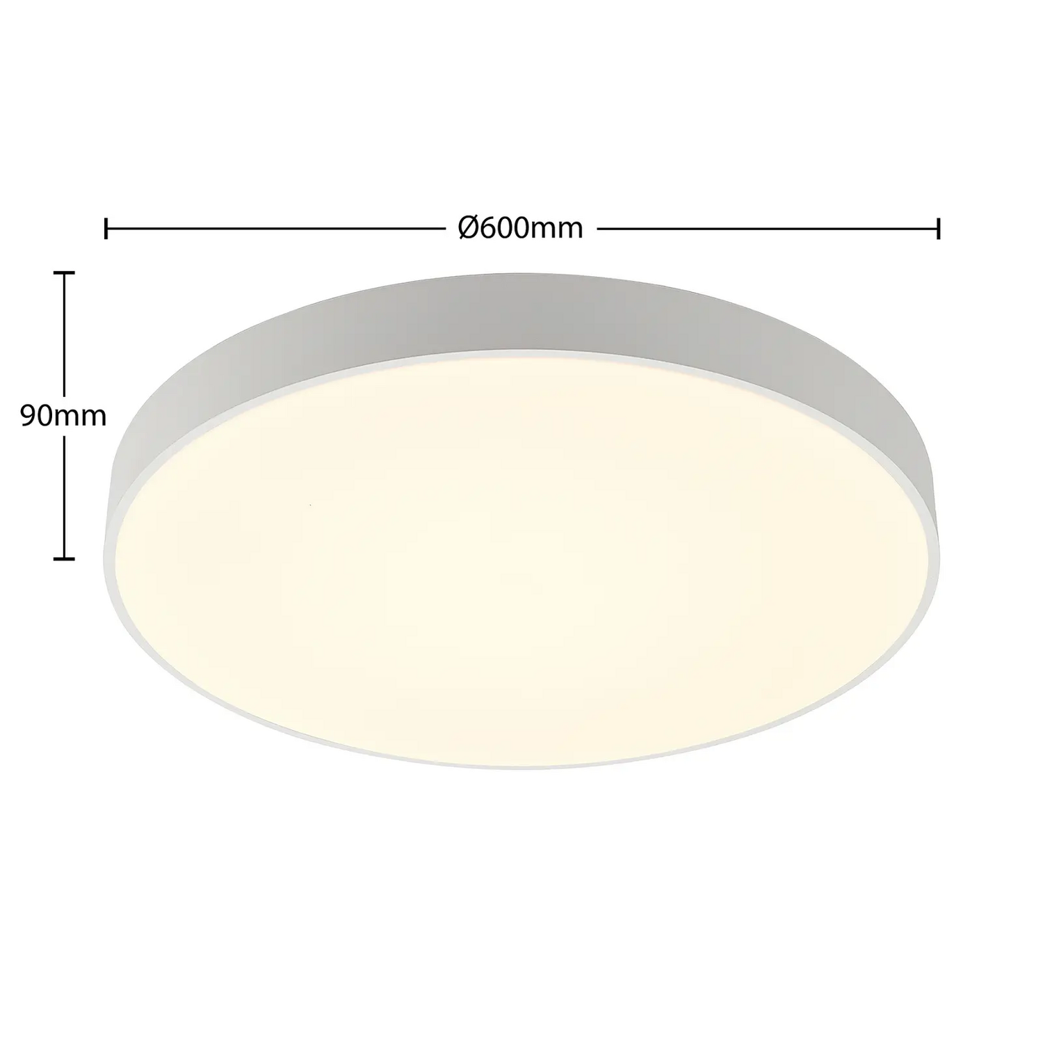 Arcchio Vanida Led Deckenlampe Lampe Leuchte Deckenleuchte Flurlampe Weiß 60 Cm B-Ware von Arcchio