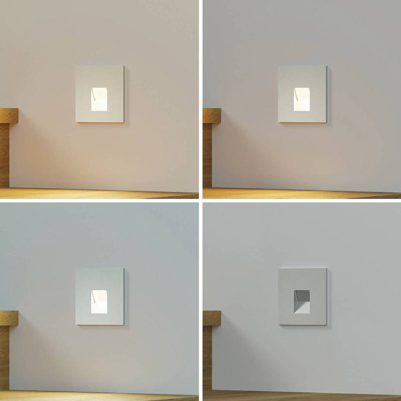 Arcchio Vexi LED-Einbaulampe CCT silber 7,5 cm von Arcchio