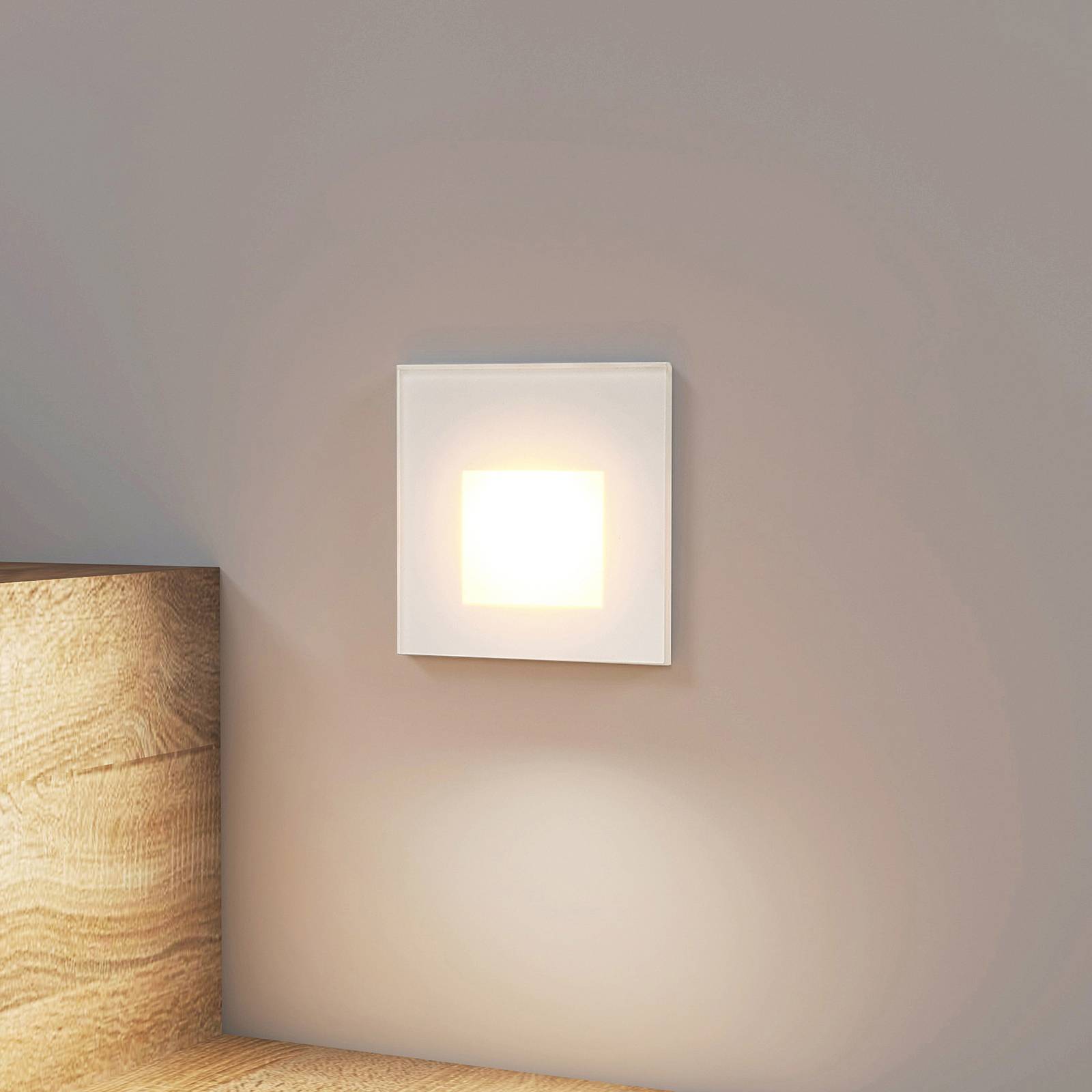 Arcchio LED-Einbaulampe Vexi, 7,8 cm x 7,8 cm, weiß, CCT Arcchio LED-Einbaulampe Vexi, 7,8 cm x 7,8 cm, weiß, CCT von Arcchio