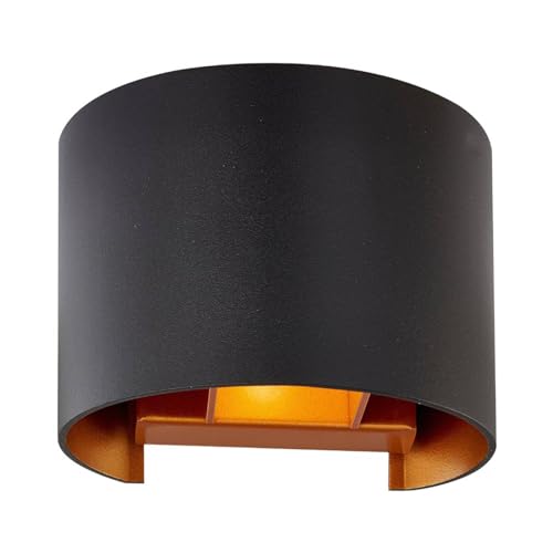 Arcchio Wandleuchte, Wandlampe Innen 'Zuzana' (Modern) in Schwarz aus Aluminium u.a. für Wohnzimmer & Esszimmer (1 flammig, G9) - Wandstrahler, Wandbeleuchtung Schlafzimmer /, Wohnzimmerlampe von Arcchio