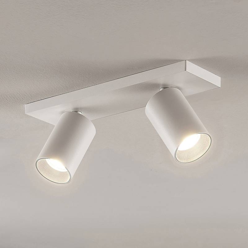 B-Ware Arcchio Brinja Deckenstrahler Deckenlampe Lampe Leuchte Eckig Weiß 2 Flammig von Arcchio