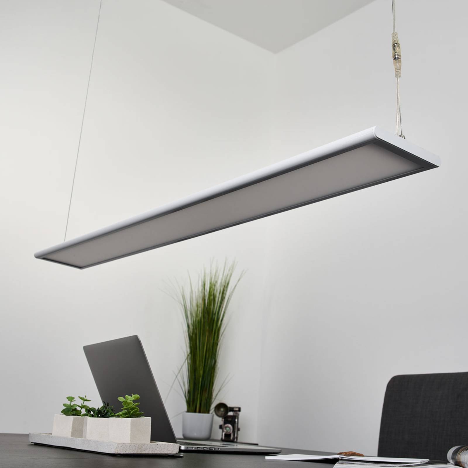 Dimmbare LED-Büro-Hängeleuchte Samu, 40,5 W von Arcchio