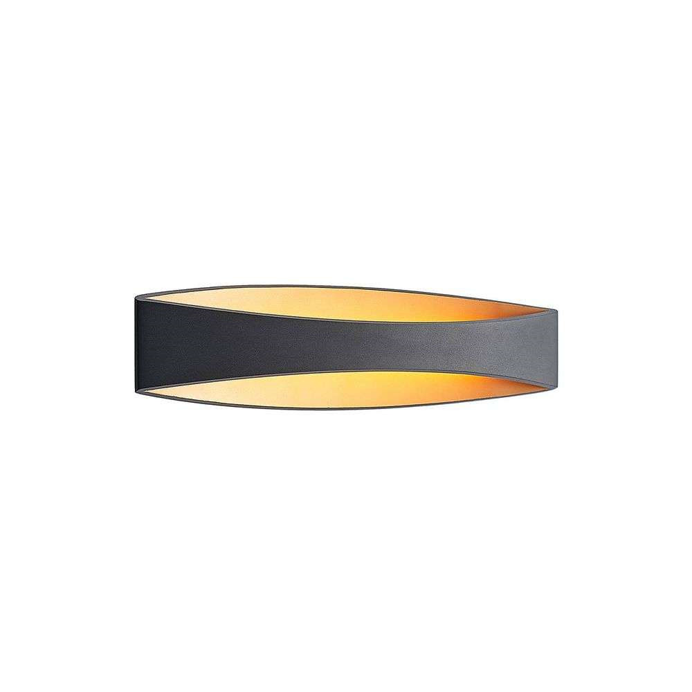 Arcchio - Jelle Wandleuchte M Black/Gold von Arcchio