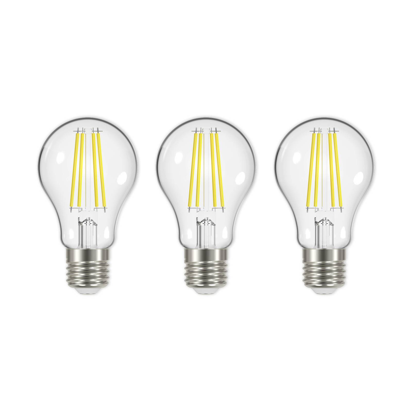 LED-Filament E27 5W 3.000K 1060 Lumen klar 3er-Set von Arcchio