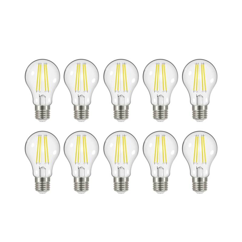 LED-Filamentlampe E27 3,8W 830 806 Lumen 10er-Set von Arcchio