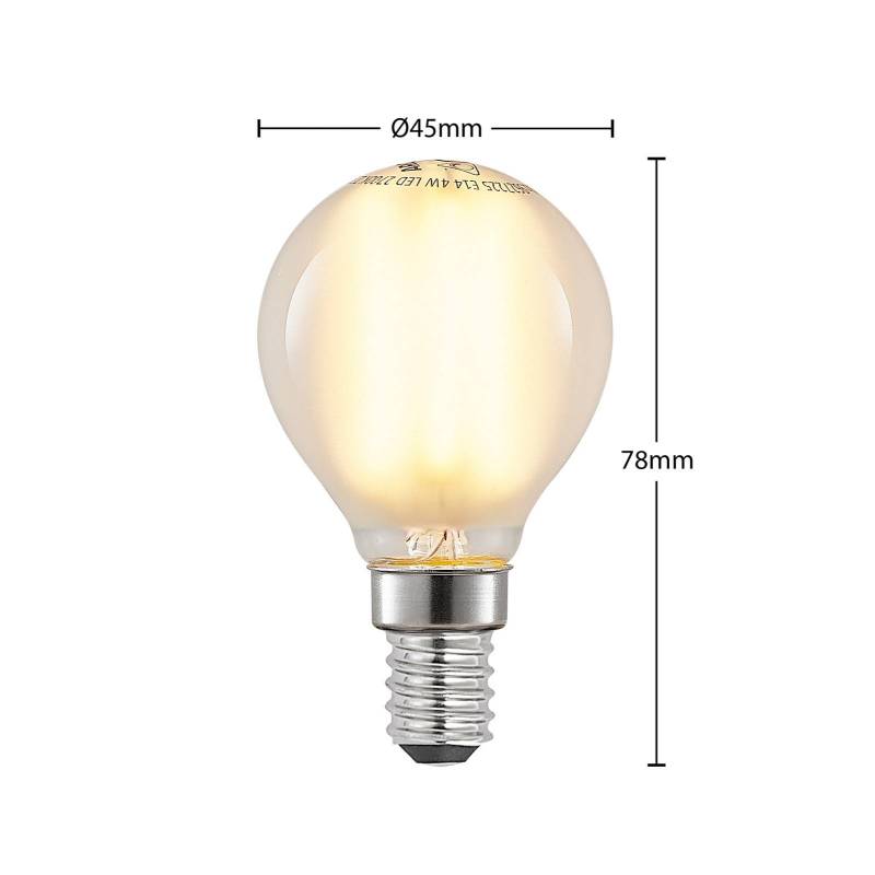 Arcchio LED-Leuchtmittel, Tropfenlampe, E14, 4W, matt 2.700K von Arcchio
