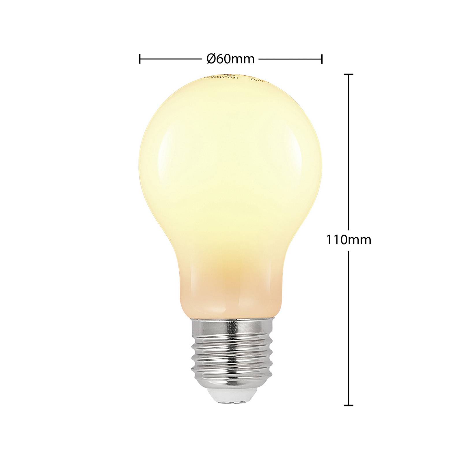 LED-Lampe E27 4W 2.700K dimmbar, opal LED-Lampe E27 4W 2.700K dimmbar, opal von Arcchio