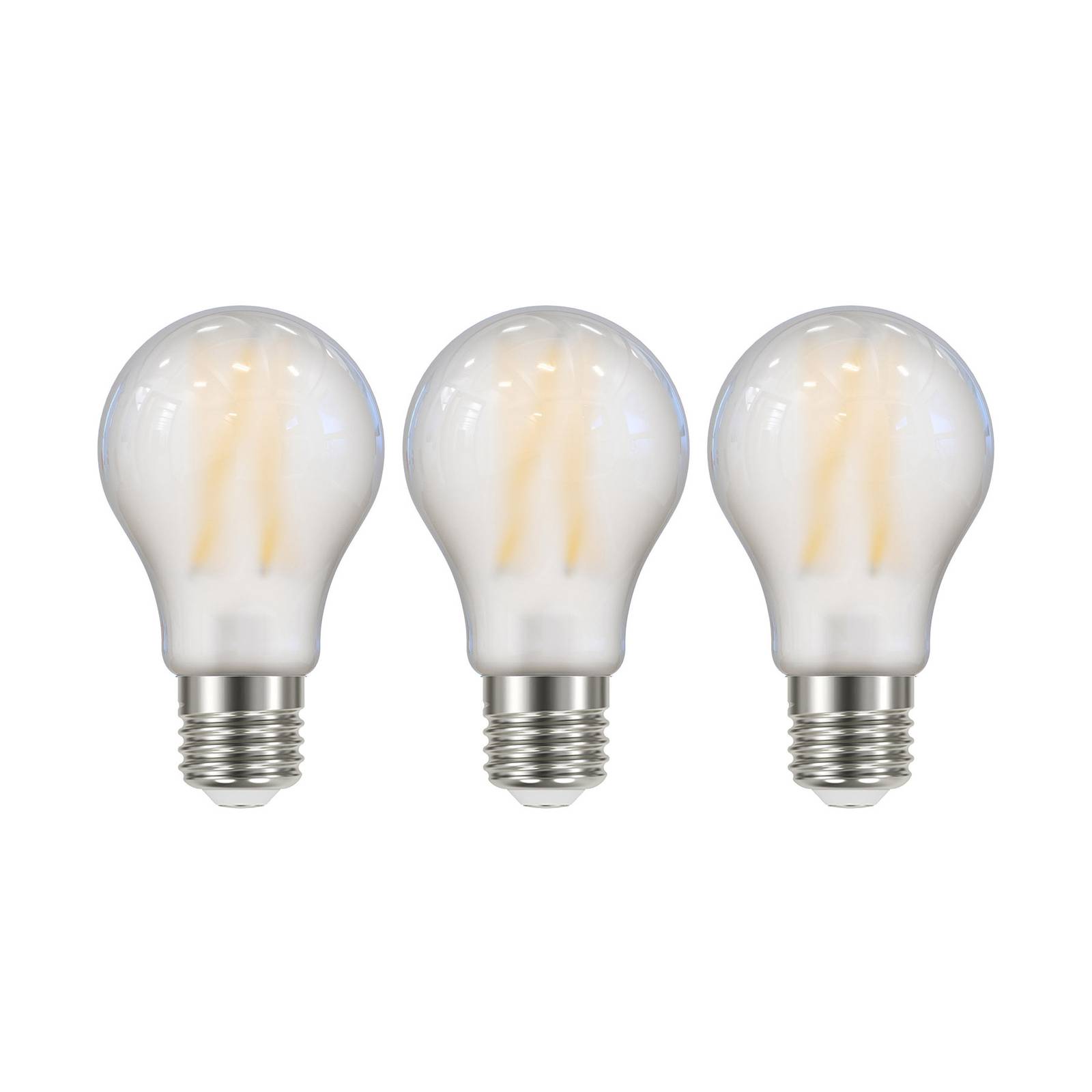 LED-Leuchtmittel Filament matt E27 A60 2,2W 2700K 470lm 3er von Arcchio