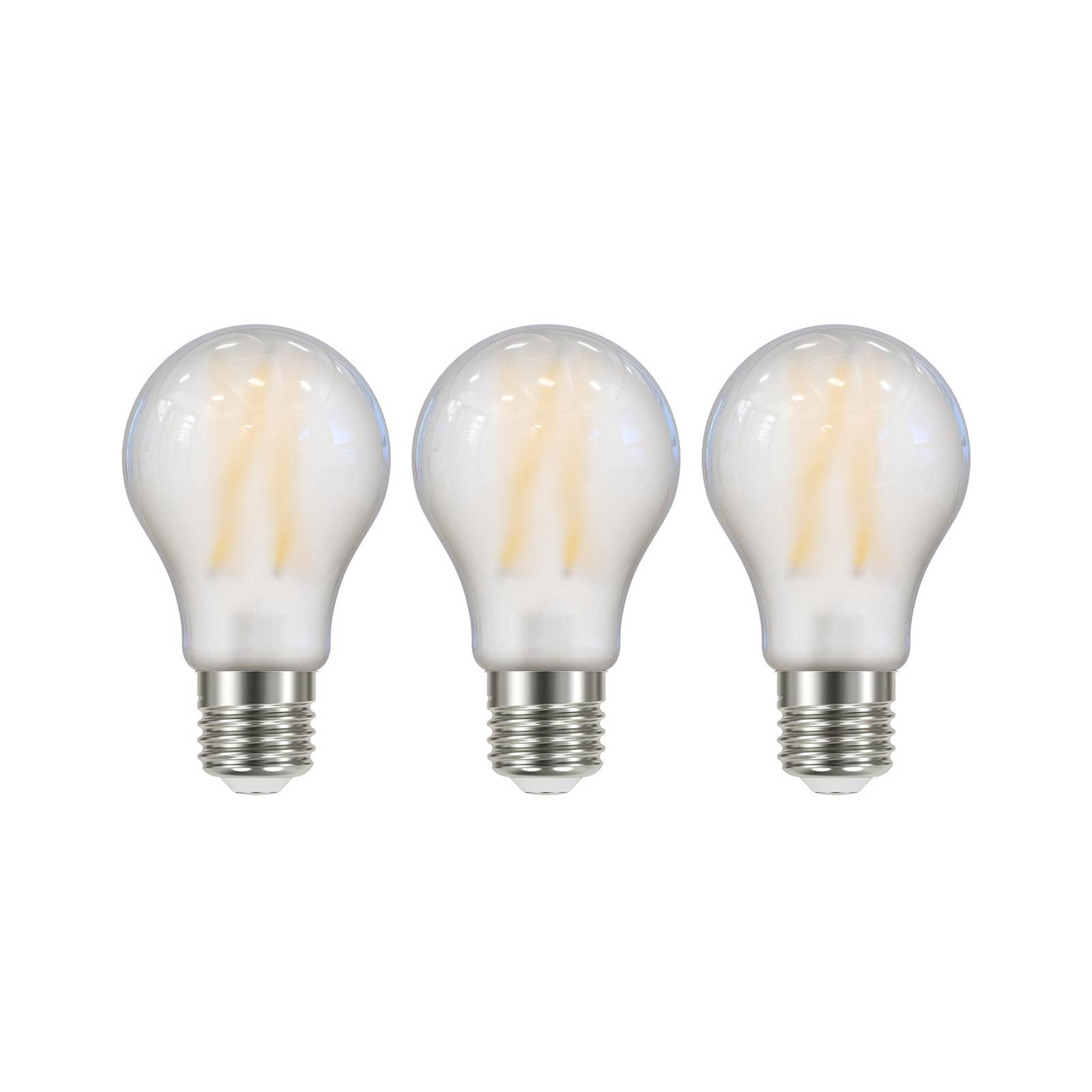 LED-Leuchtmittel Filament matt E27 A60 2,2W 3000K 470lm 3er von Arcchio