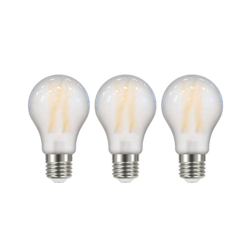 LED-Leuchtmittel Filament matt E27 A60 2,2W 3000K 470lm 3er von Arcchio
