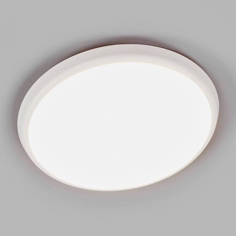 Arcchio LED-Deckenleuchte Augustin, Ø 30 cm, CCT, weiß, IP54 von Arcchio
