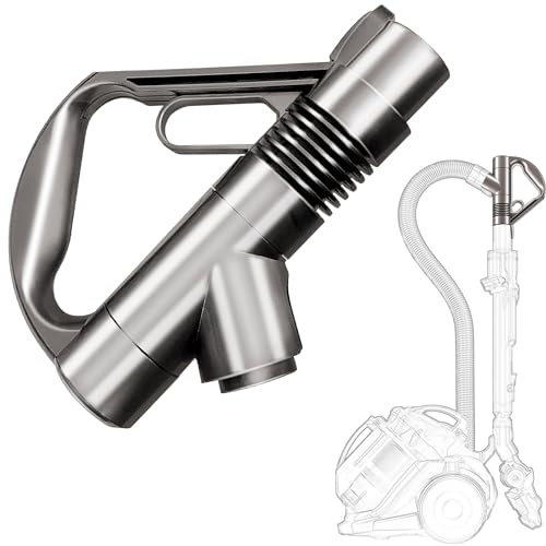 Arcets Handgriff Staubsauger für Dyson, Griff Drehbar mit Saugkraftregulierung für Dyson DC19 DC23 DC29 DC32 DC33C DC37 Staubsauger (Grau) von Arcets